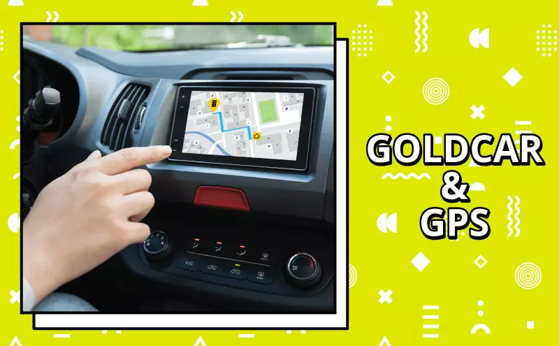 Car Hire with GPS navigation system - Goldcar