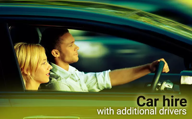 Car hire with additional drivers - Goldcar